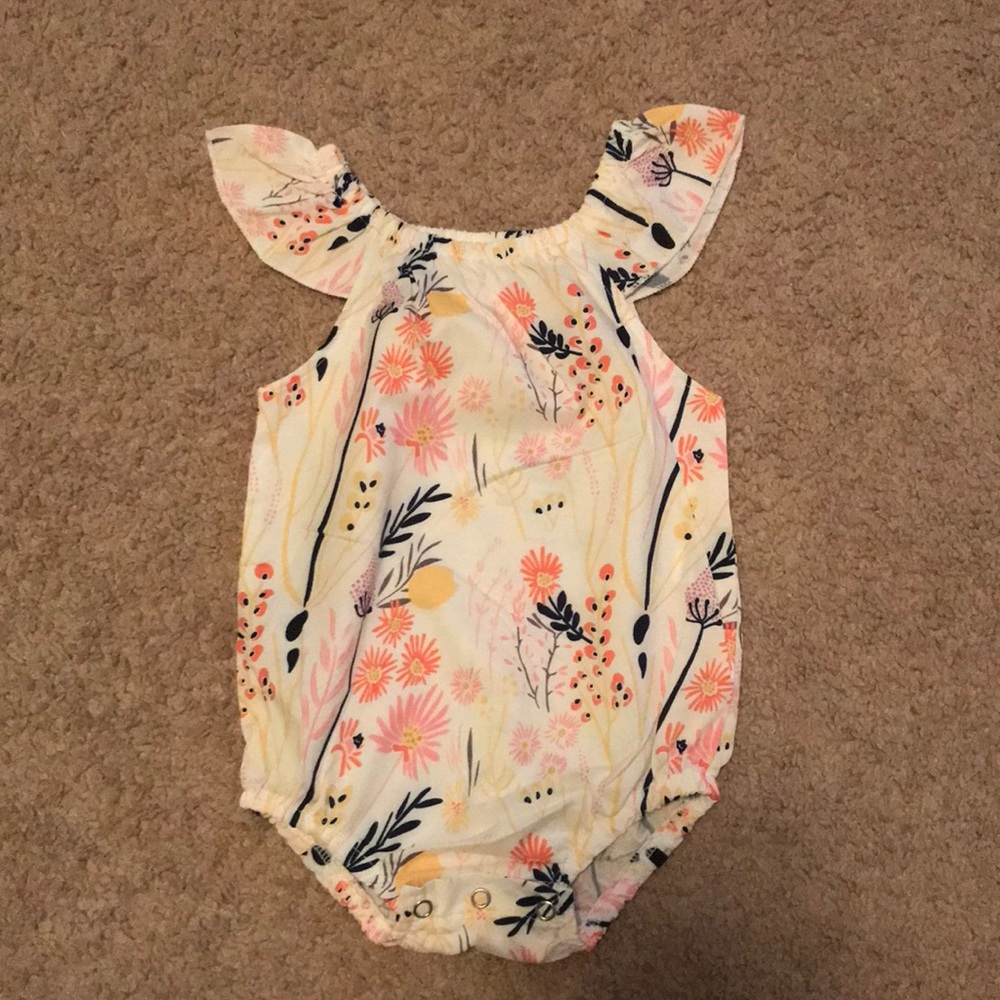 Boutique Floral Romper